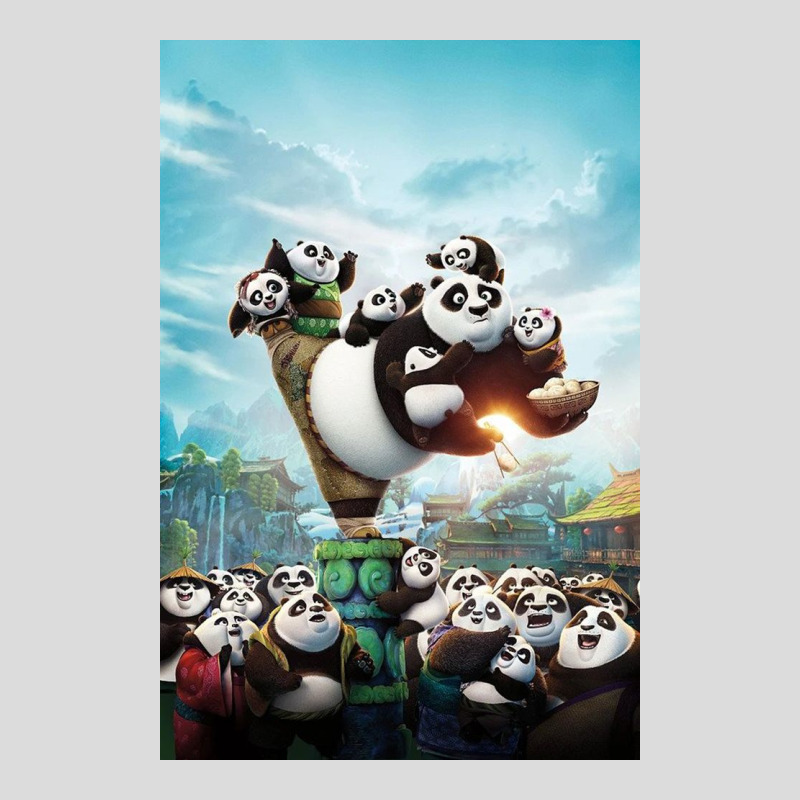 Kung Fu Panda 3 Poster Men's Polo Shirt | Artistshot