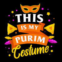 Happy Purim Costume Idea Cute Mask Hebrew Jewish Holiday T Shirt Adjustable Cap | Artistshot