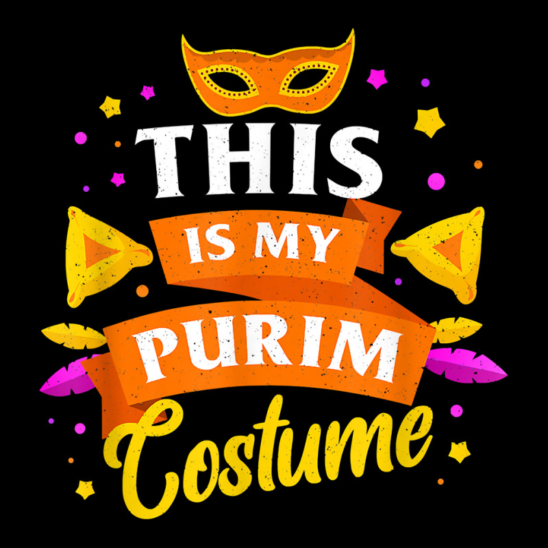 Happy Purim Costume Idea Cute Mask Hebrew Jewish Holiday T Shirt Adjustable Cap | Artistshot