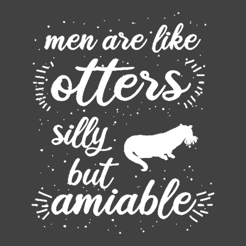 Otter T  Shirt Men Otter Lover Animal Design Love Fan T  Shirt Vintage T-shirt | Artistshot