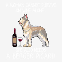 Berger Picard And Wine Funny Dog Classic T-shirt | Artistshot