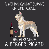 Berger Picard And Wine Funny Dog Vintage Short | Artistshot