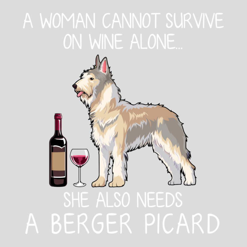 Berger Picard And Wine Funny Dog Men's Polo Shirt by gajurpalatu2 | Artistshot