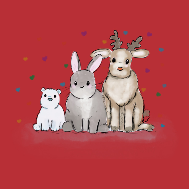 Christmas Bunny And Friends  1 T-shirt | Artistshot