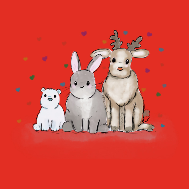 Christmas Bunny And Friends  1 Graphic T-shirt | Artistshot