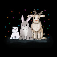 Christmas Bunny And Friends  1 Lightweight Hoodie | Artistshot