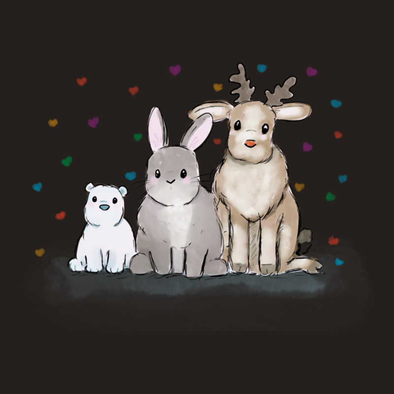 Christmas Bunny And Friends Tank Top | Artistshot