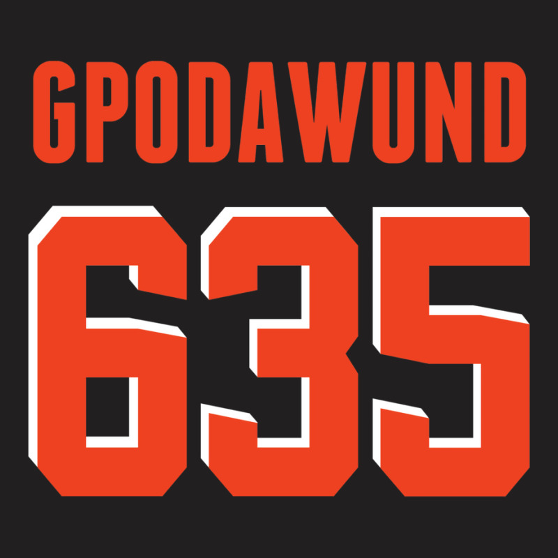 Gpodawund No. 635 (orange) T-Shirt by orahungrias | Artistshot