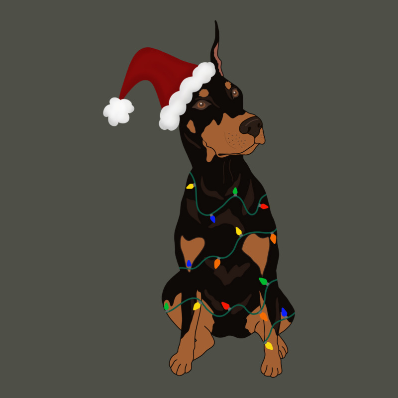 Christmas Doberman Pinscher Fleece Short | Artistshot