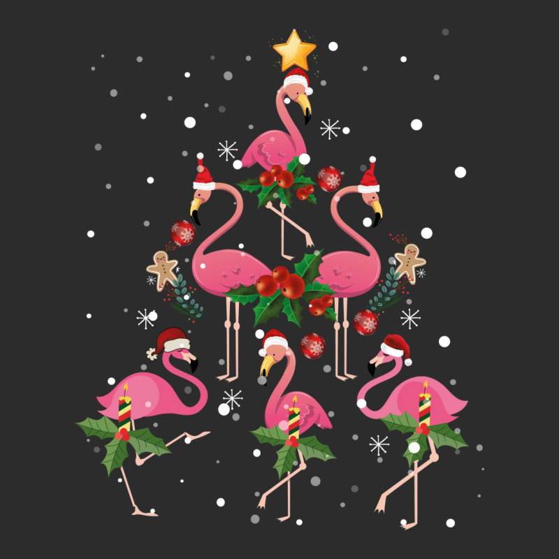 Christmas Flamingo   Flamingo's Christmas Tree Exclusive T-shirt | Artistshot