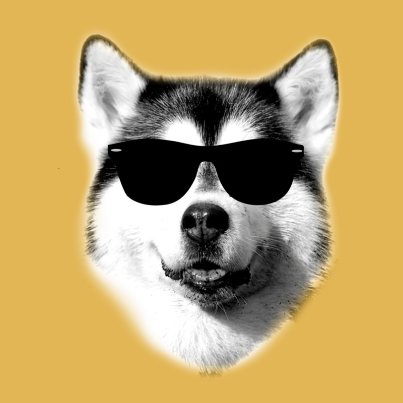 Cool Siberian Husky With Sunglasses Vintage Hoodie And Short Set by dinsenoxilasi | Artistshot