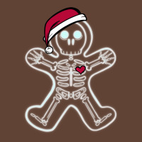 Christmas Gingerbread Man X Ray Cookie Skeleton Wearing A Santa Hat T-shirt | Artistshot