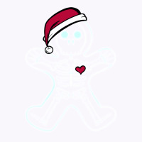 Christmas Gingerbread Man X Ray Cookie Skeleton Wearing A Santa Hat Tank Top | Artistshot