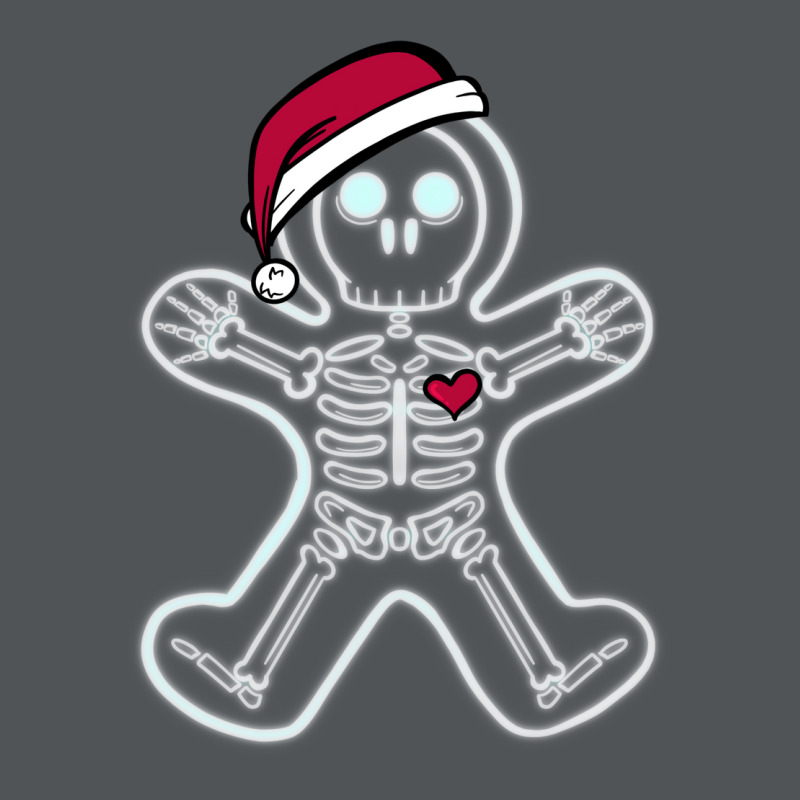 Christmas Gingerbread Man X Ray Cookie Skeleton Wearing A Santa Hat Long Sleeve Shirts | Artistshot