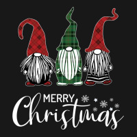 Christmas Gnomes In Plaid Hats Funny Gift Merry Xmas Graphic Flannel Shirt | Artistshot