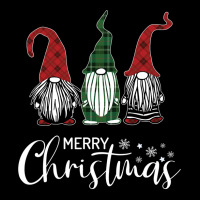 Christmas Gnomes In Plaid Hats Funny Gift Merry Xmas Graphic V-neck Tee | Artistshot