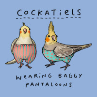 Cockatiels Wearing Baggy Pantaloons Racerback Tank | Artistshot