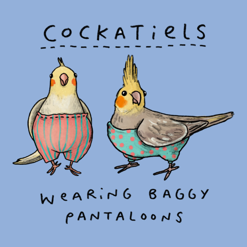 Cockatiels Wearing Baggy Pantaloons Racerback Tank by baltuslediro | Artistshot