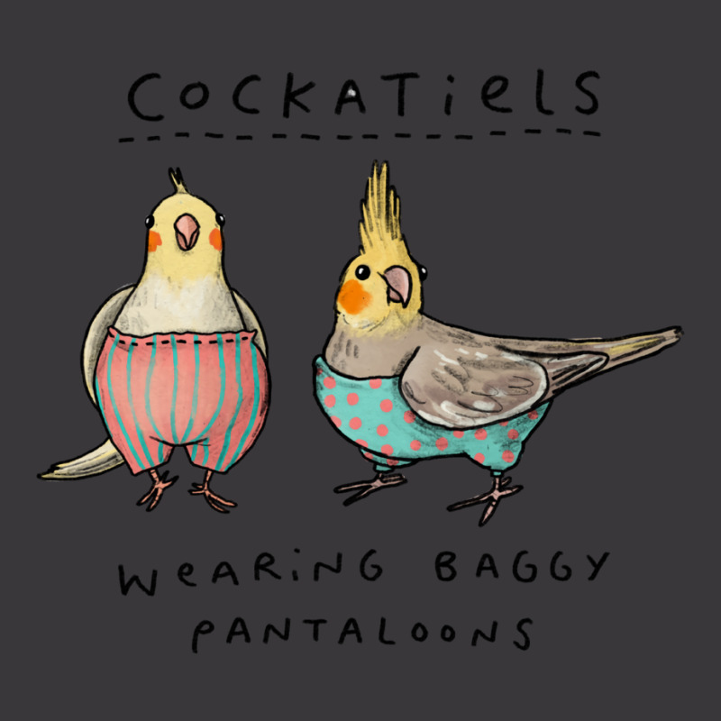 Cockatiels Wearing Baggy Pantaloons Ladies Curvy T-Shirt by baltuslediro | Artistshot