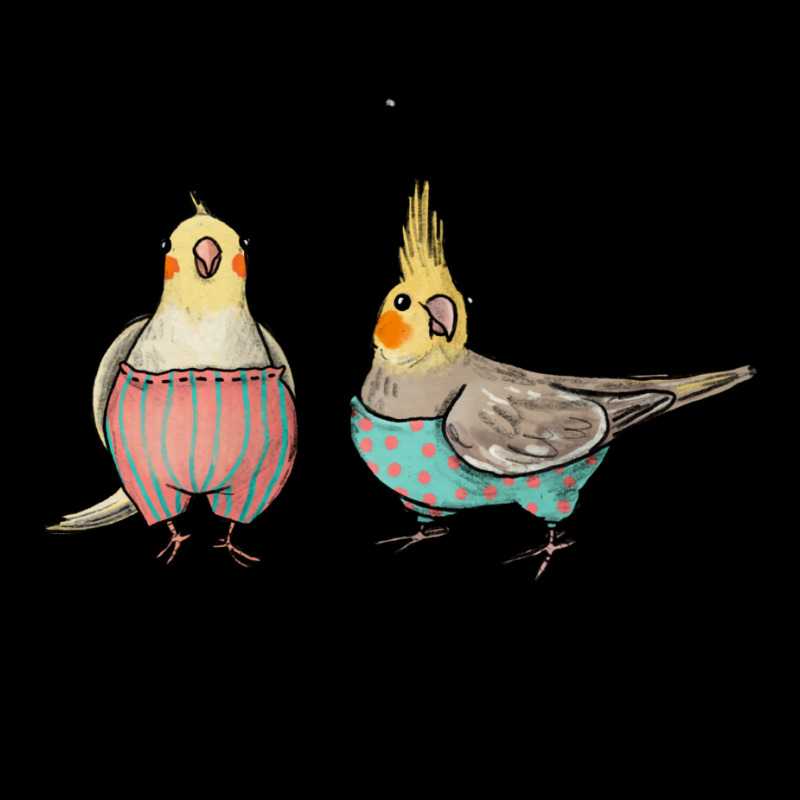 Cockatiels Wearing Baggy Pantaloons Cropped Sweater by baltuslediro | Artistshot