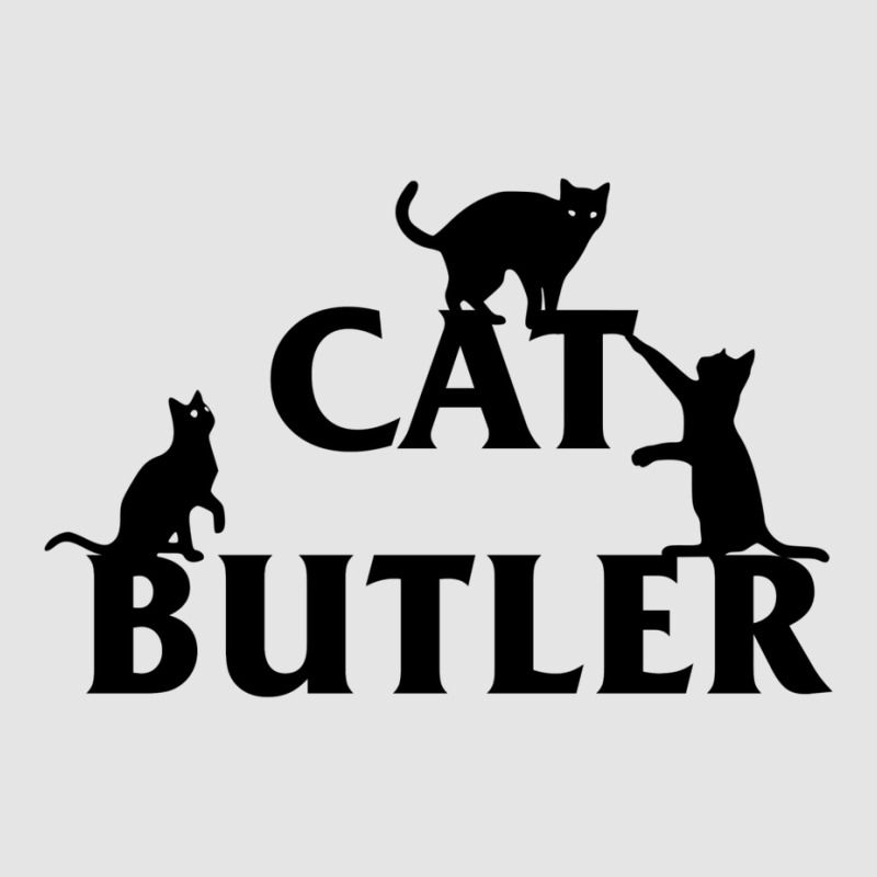 Cat Butler With Cats Crawling On Font Exclusive T-shirt | Artistshot