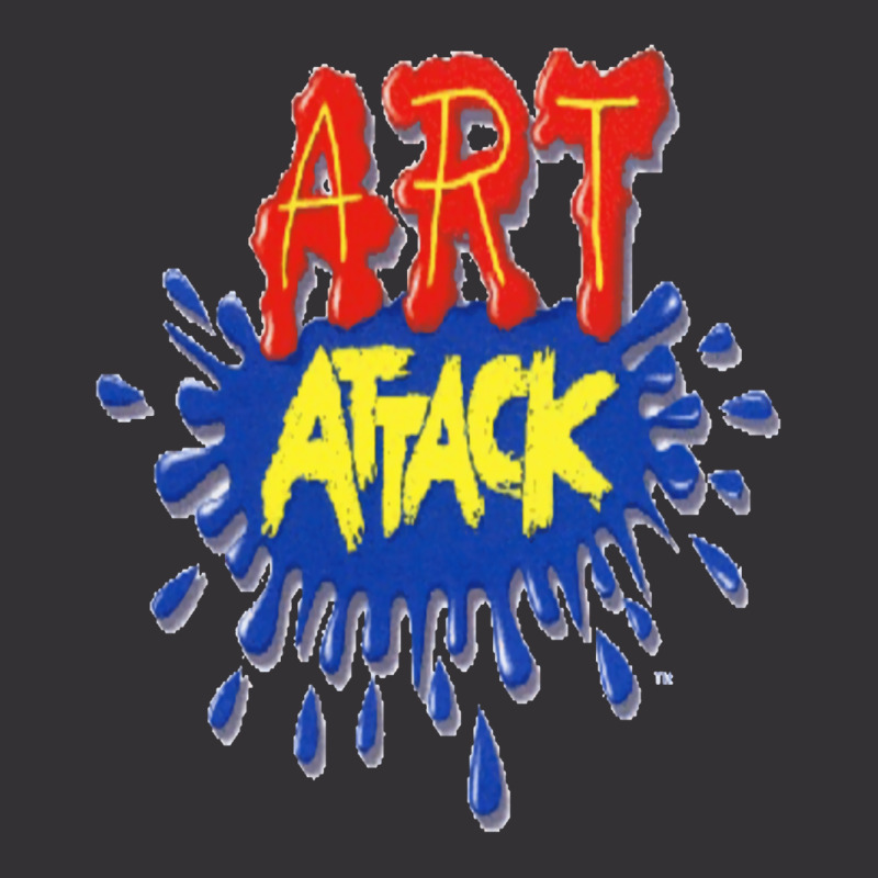 Art Attack! Vintage Hoodie by sanelylinzarr | Artistshot