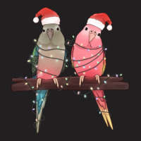 Christmas Parrots T-shirt | Artistshot