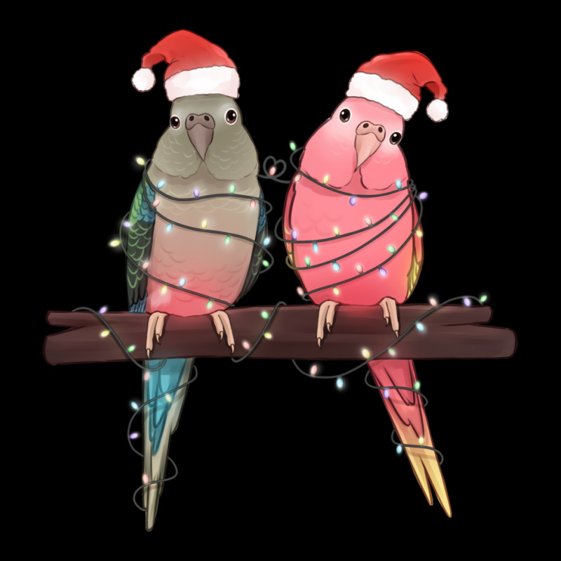 Christmas Parrots Pocket T-shirt | Artistshot