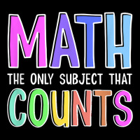 Math The Only Subject That Counts Happy 100 Days Of School T Shirt Fleece Short | Artistshot