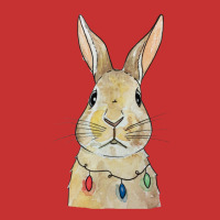 Christmas Rabbit V-neck Tee | Artistshot