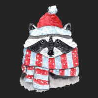 Christmas Raccoon 1 3/4 Sleeve Shirt | Artistshot