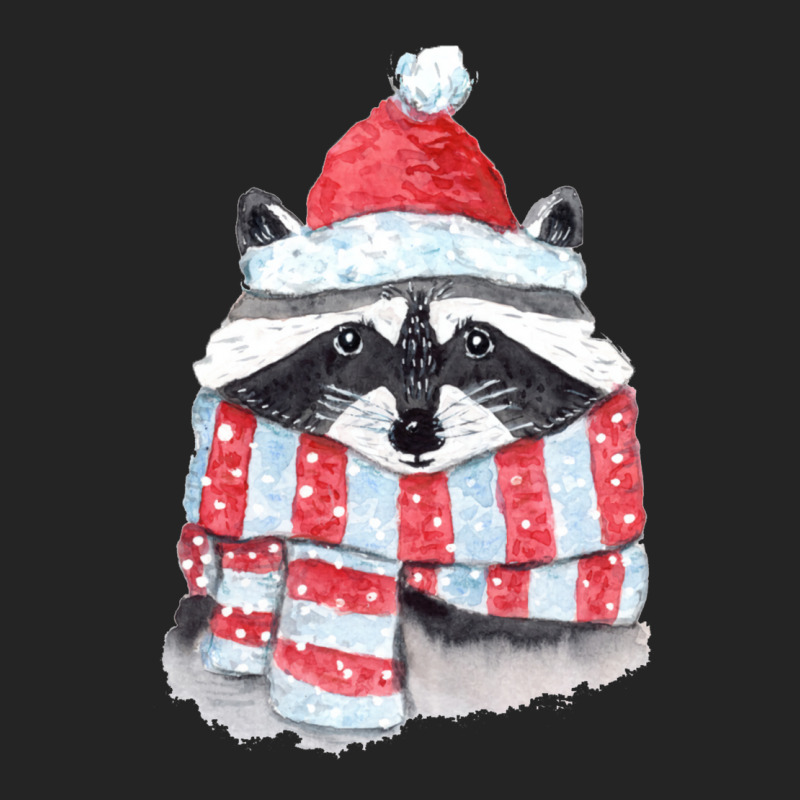 Christmas Raccoon 1 3/4 Sleeve Shirt | Artistshot