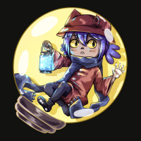 Niko V2   Oneshot   1 Scorecard Crop Tee | Artistshot