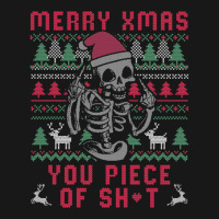 Christmas Skull Funny Ugly Sweater Flannel Shirt | Artistshot