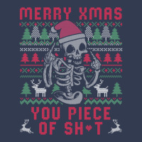 Christmas Skull Funny Ugly Sweater V-neck Tee | Artistshot