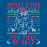 Christmas Skull Funny Ugly Sweater Classic T-shirt | Artistshot