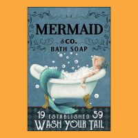 Mermaid Bath Soap Wash Your Tail Zipper Hoodie | Artistshot