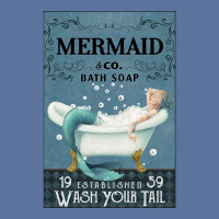 Mermaid Bath Soap Wash Your Tail Lightweight Hoodie | Artistshot