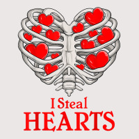 Valentine Heart Skeleton Rib Cage Bones I Steal Heart T Shirt Pocket T-shirt | Artistshot