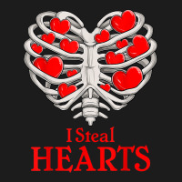 Valentine Heart Skeleton Rib Cage Bones I Steal Heart T Shirt Hoodie & Jogger Set | Artistshot