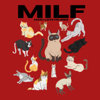 Milf (man I Love Felines) Adjustable Cap | Artistshot