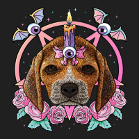 Pastel Goth Beagle Pagan Creepy Menhera Beagle Dog Ladies Polo Shirt | Artistshot