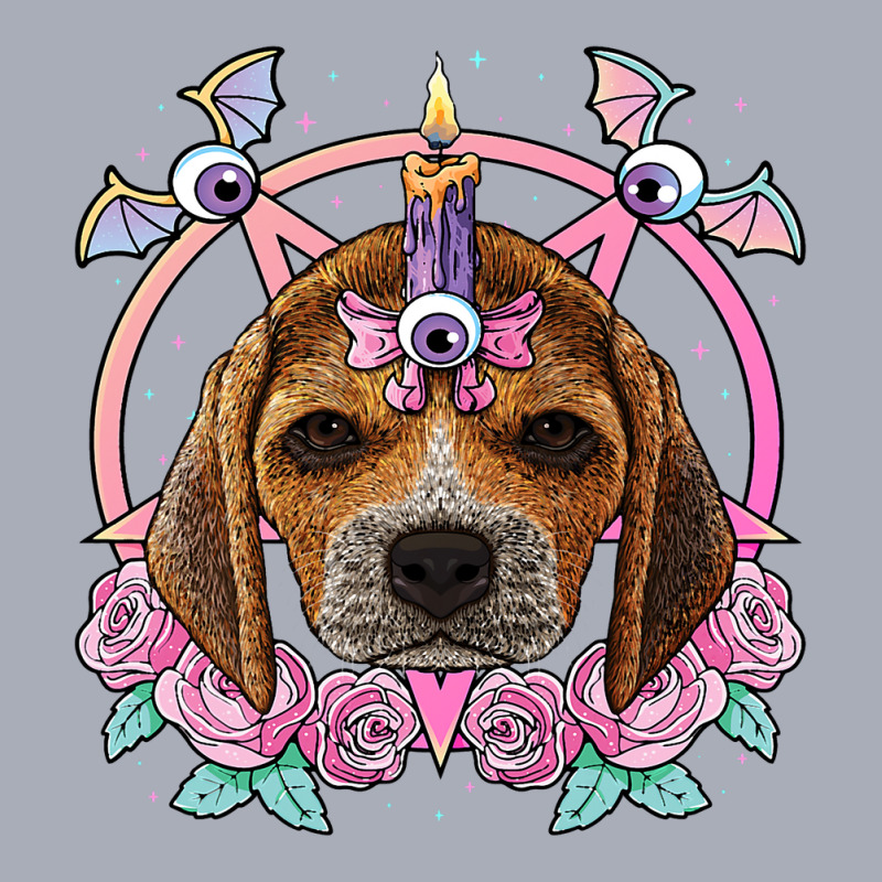 Pastel Goth Beagle Pagan Creepy Menhera Beagle Dog Tank Dress by XAVIERESPREE | Artistshot