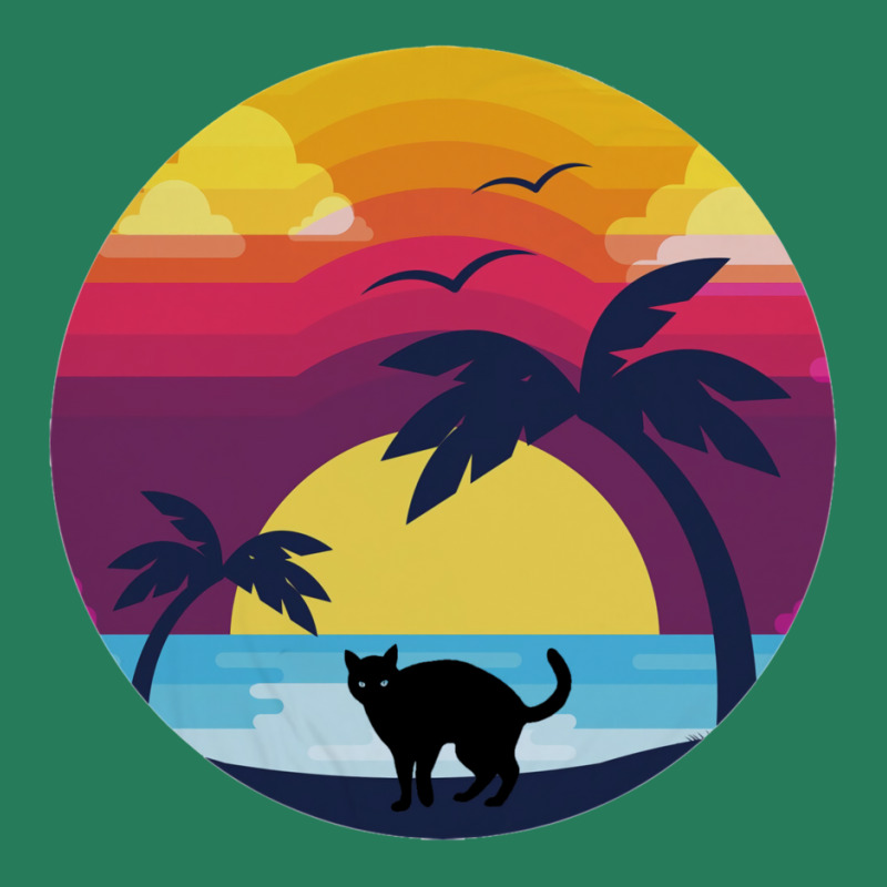 Cat Looking At Sunset 4 T-shirt | Artistshot