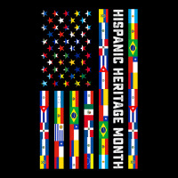 National Hispanic Heritage Month Celebration Latin Flags Graphic Youth T-shirt | Artistshot