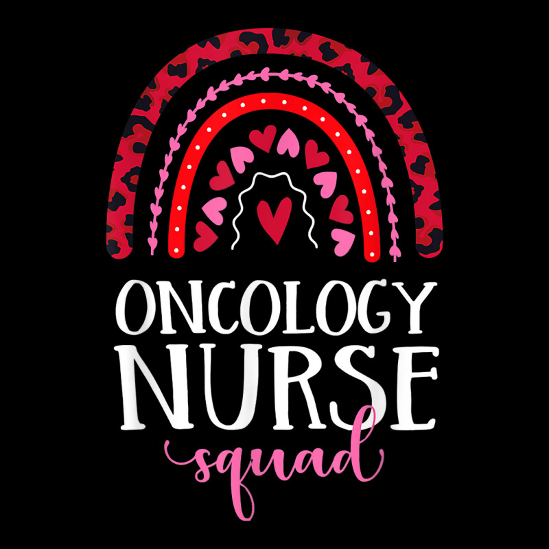 Oncology Nurse Squad Rainbow Leopard Nursing Valentine Day T Shirt Long Sleeve Baby Bodysuit by omano | Artistshot