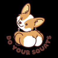 Do Your Squats Cute Corgi   Bodybuilding Women's V-neck T-shirt | Artistshot