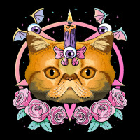 Pastel Goth Exotic Shorthair Pagan Creepy Menhera Cat Pocket T-shirt | Artistshot