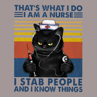 Cat Nurse That's What I Do I Am A Nurse I Stab People And I Know Thing Vintage Short | Artistshot