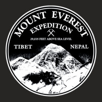 Mount Everest, Mount Everest Vintage, Mount Everest Art, Mount Everest Ladies Fitted T-shirt | Artistshot